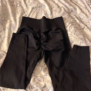 Black High-Waisted Leggings